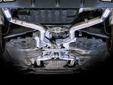 AWE Track Edition Exhaust System for '19-'21 Mercedes-Benz W205 AMG C63/S Coupe (no tips) - Mounted